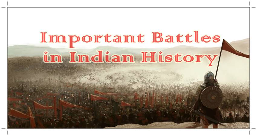 Important Battles in Indian History in Hindi