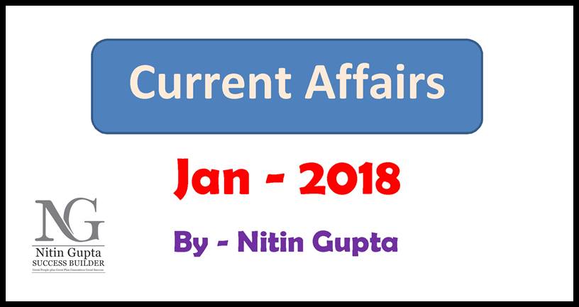 Jan Monthly Current Affairs