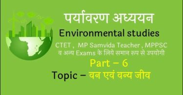 environment-forests-and-wildlife-notes-in-hindi